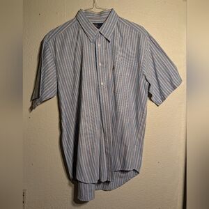 polo By Ralph Lauren Men's Striped Blue Shirt Size Xxl Pre-owned